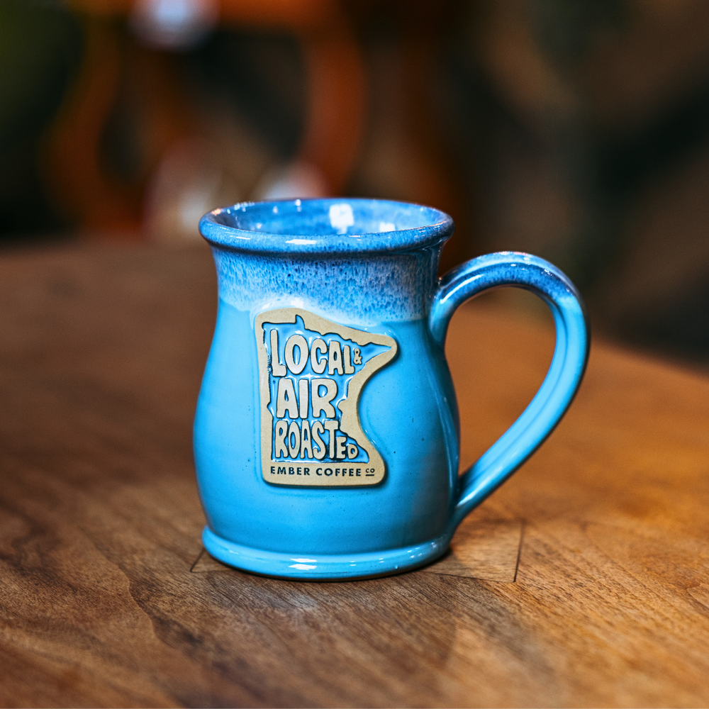 Pottery Mugs Ocean Blue