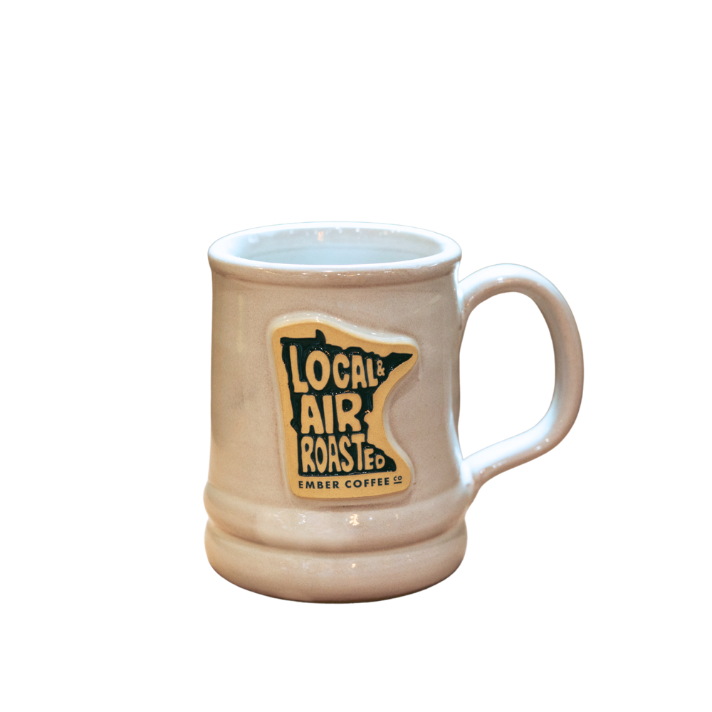 Pottery Mugs Cream