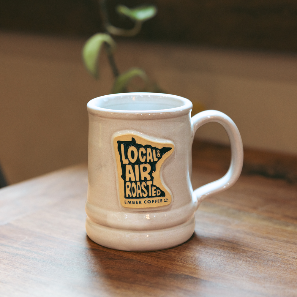 Pottery Mugs Cream