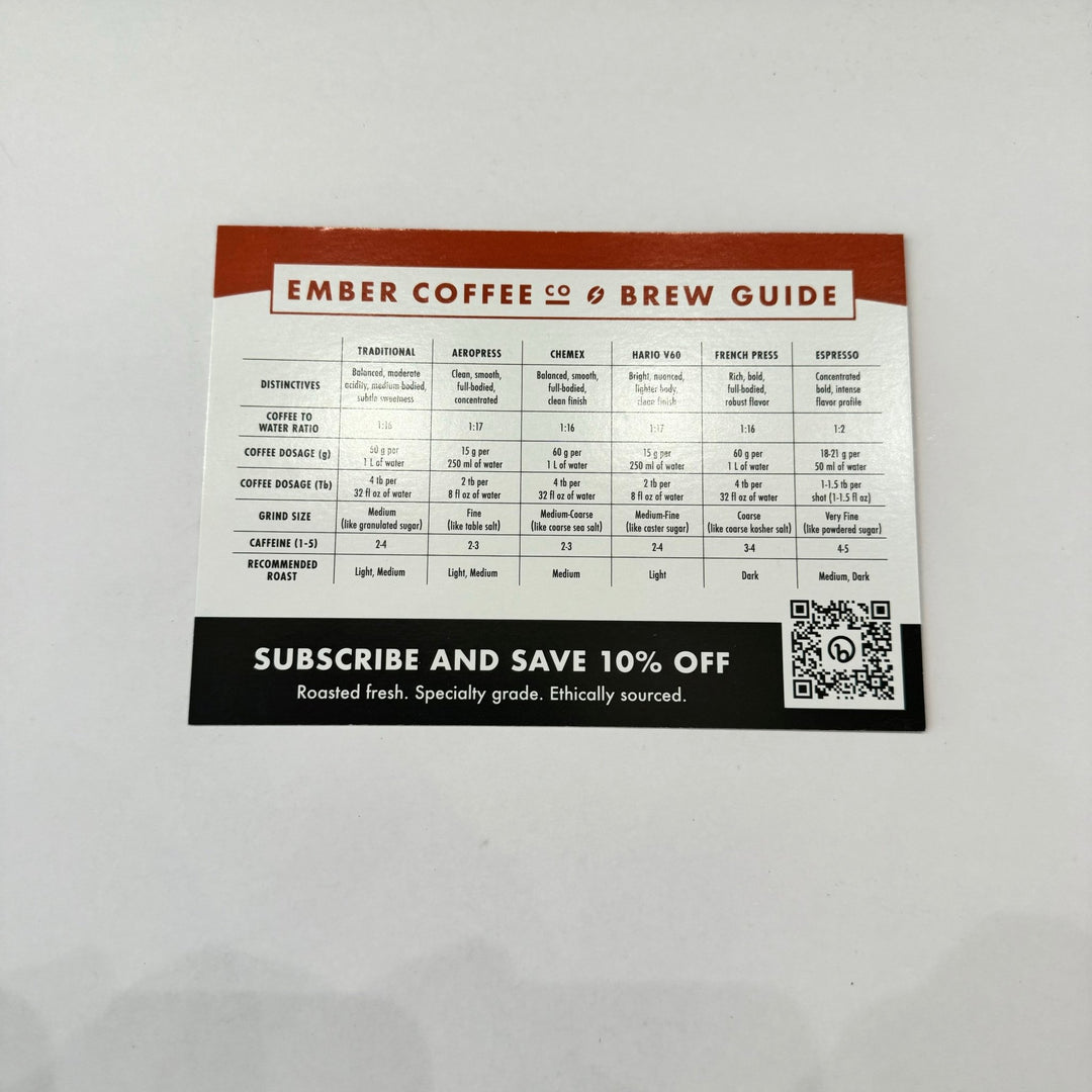 Ember Brew Guide | Ember Coffee Co.