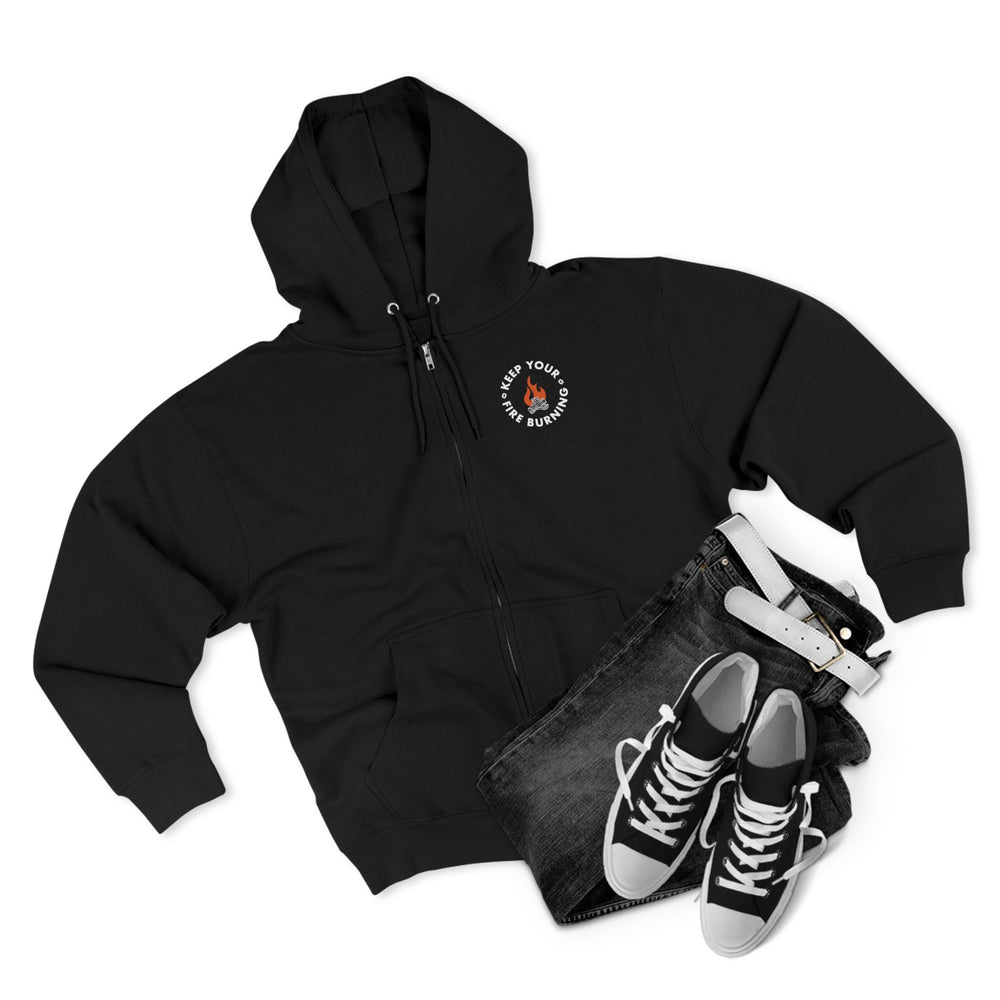Ember Coffee Keep Your Fire Full-Zip Hoodie
