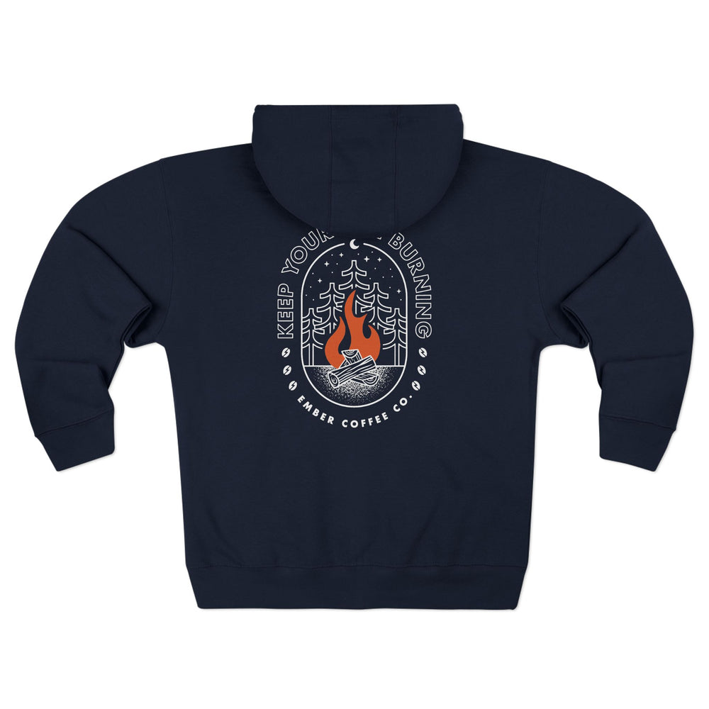 Ember Coffee Keep Your Fire Full-Zip Hoodie