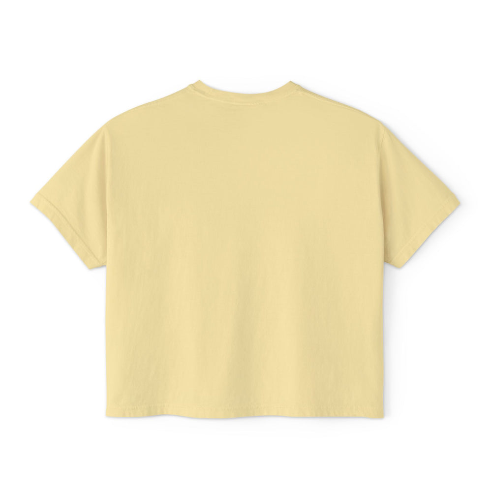Ember Sunrise Graphic Tee — Women's Boxy T-Shirt