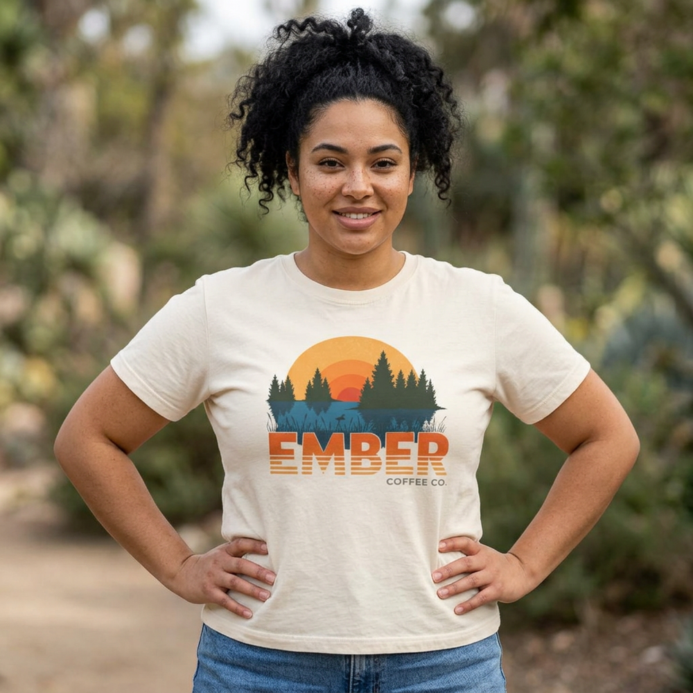 Ember Coffee Lakeside Boxy Tee (Women's)