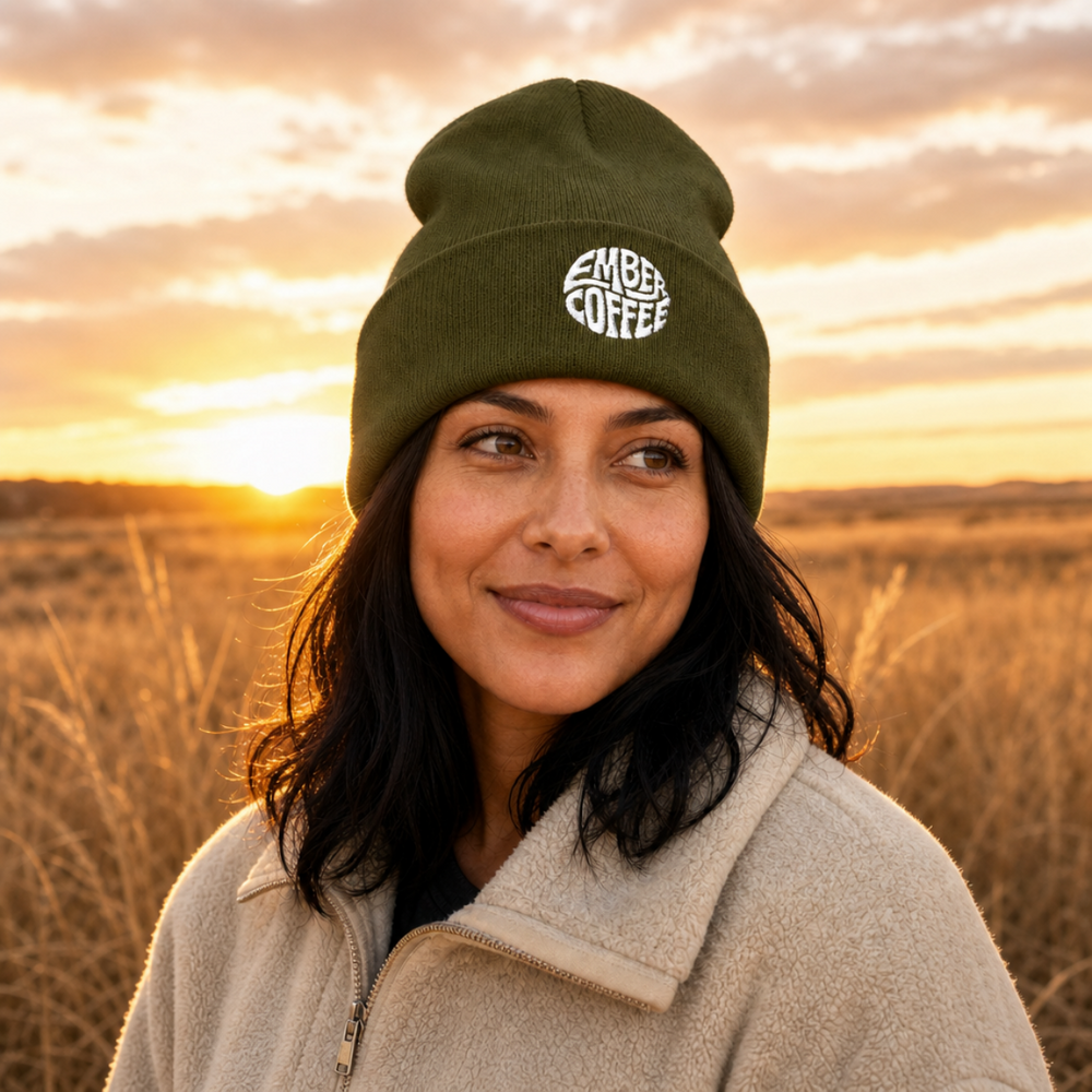 Ember Coffee Cuffed Beanie