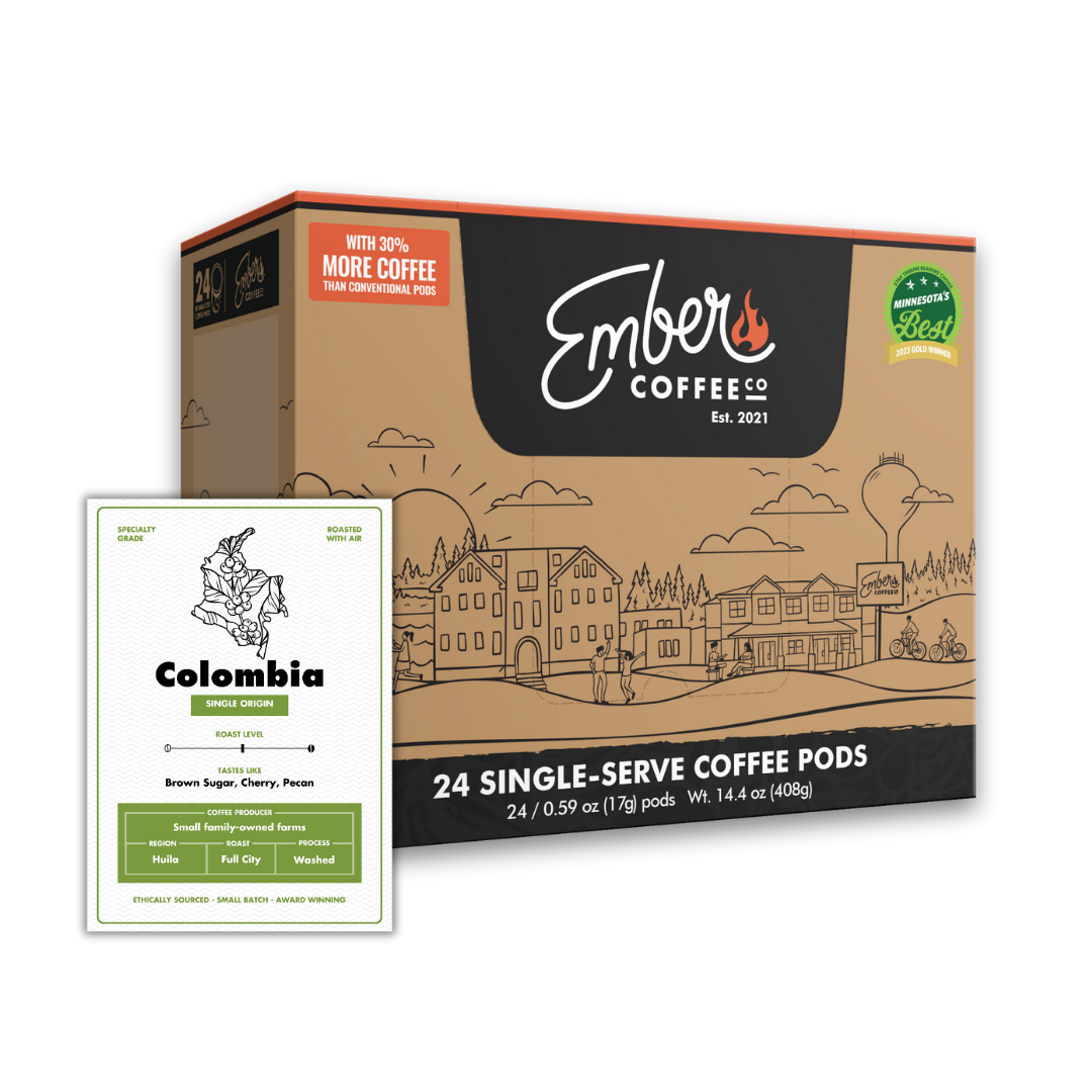 Colombia Huila K-Pods, box of 24, front of box