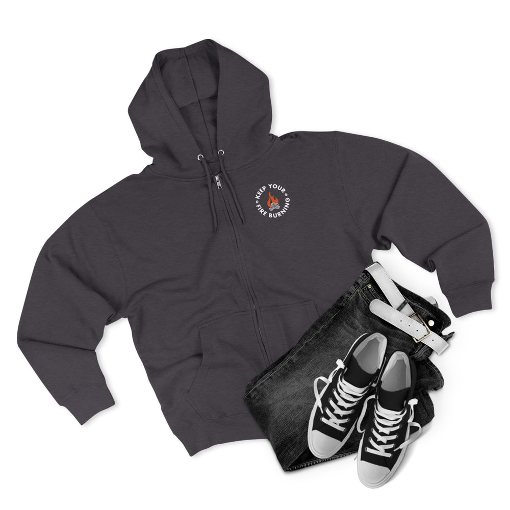 Ember Coffee Keep Your Fire Full-Zip Hoodie
