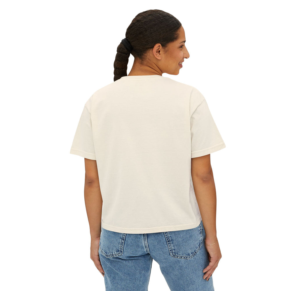 Ember Sunrise Graphic Tee — Women's Boxy T-Shirt