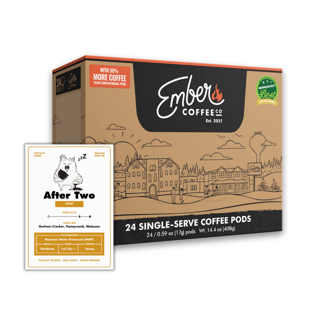 After Two Decaf K-Pods, box of 24, front of box