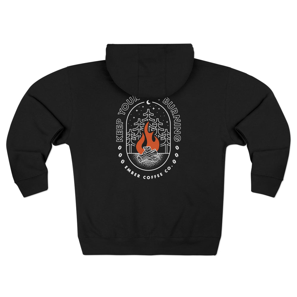Ember Coffee Keep Your Fire Full-Zip Hoodie