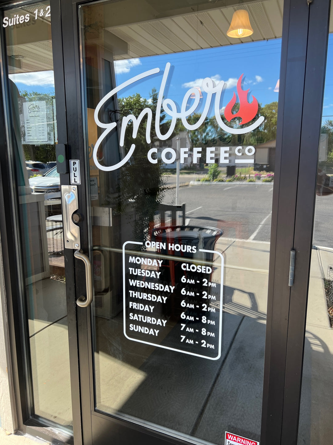 Ember Coffee Entrance