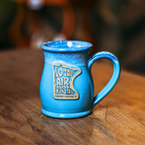 Pottery Mugs Ocean Blue