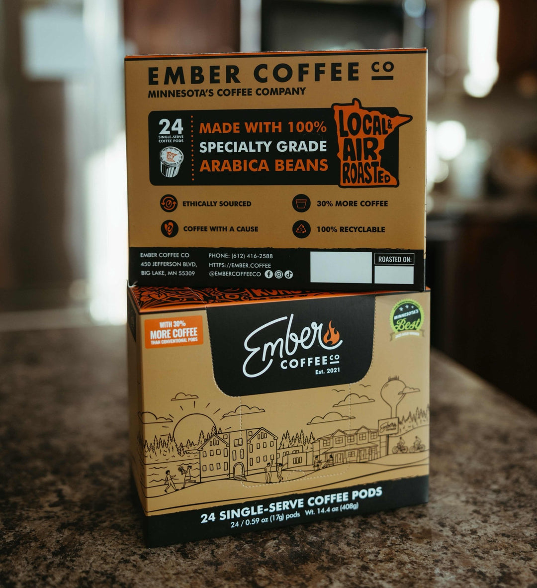 Caramel Bourbon K - Pods | Ember Coffee Co.