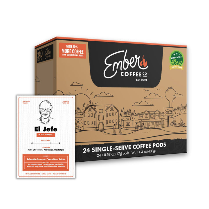 El Jefe Espresso K - Pods | Ember Coffee Co.