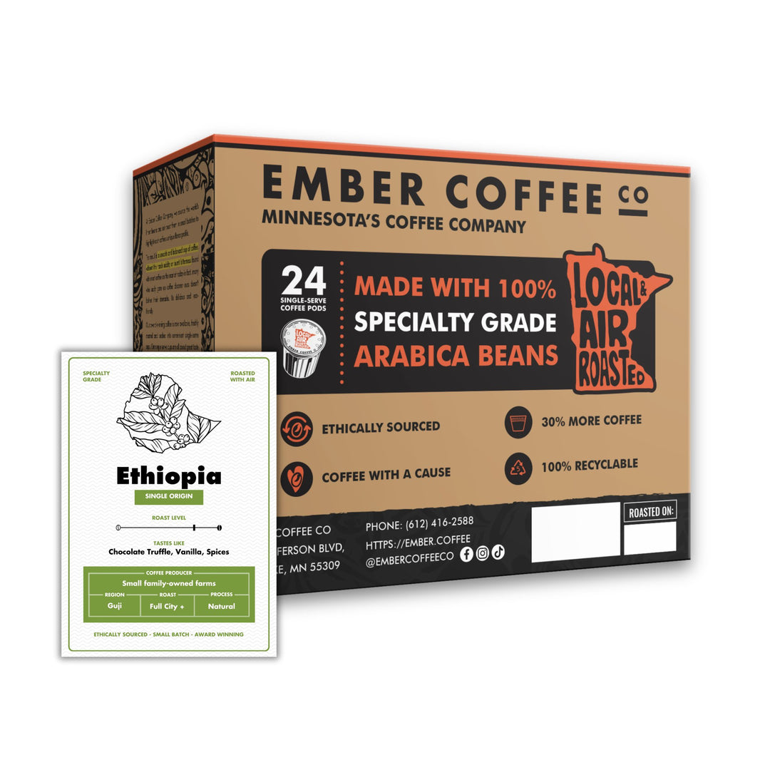 Ethiopia Yirgacheffe K - Pods | Ember Coffee Co.