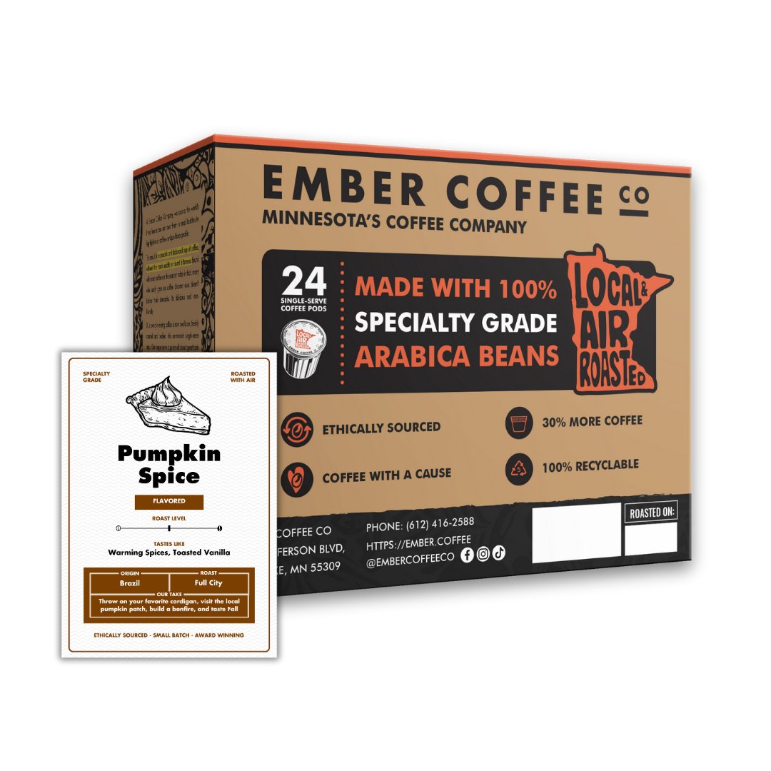 Pumpkin Spice K - Cups | Ember Coffee Co.