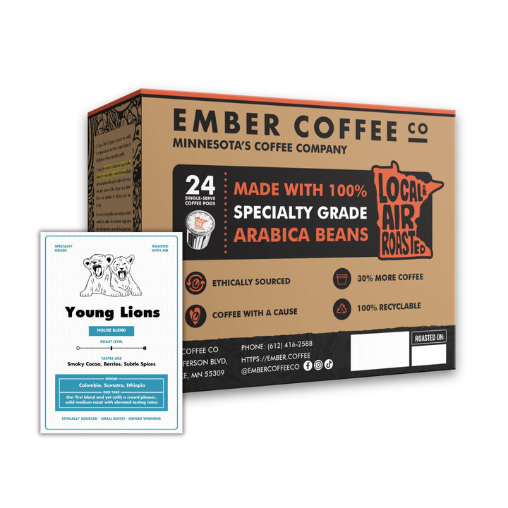 Young Lions House Blend K - Pods | Ember Coffee Co.