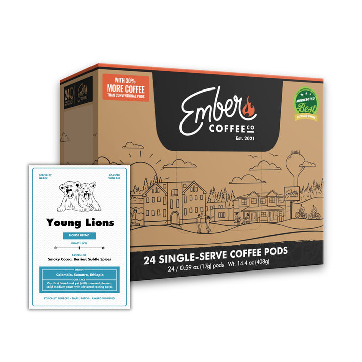 Young Lions House Blend K - Pods | Ember Coffee Co.