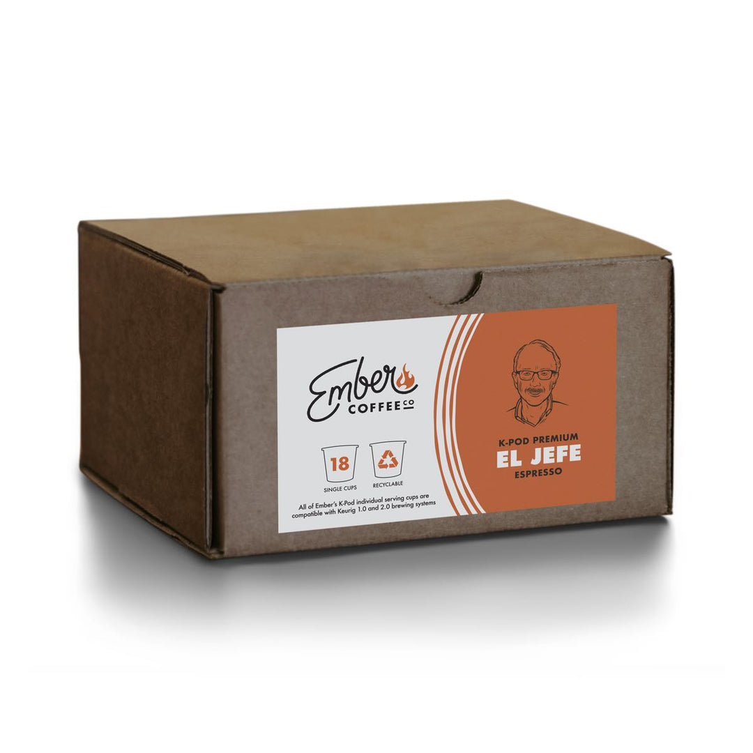 Recyclable Pods - El Jefe Espresso | Ember Coffee Co.