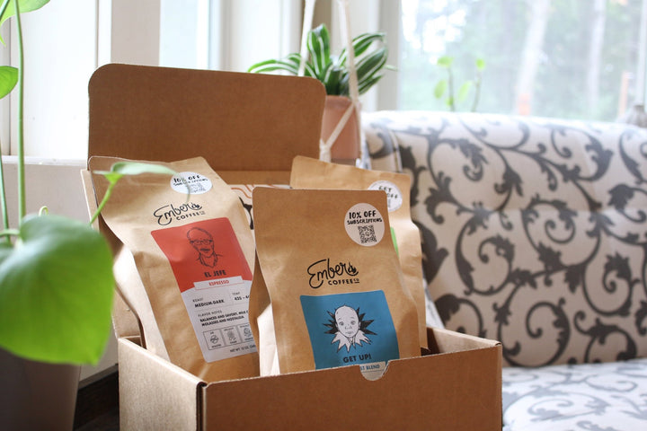 Three Coffee Starter Kit - Ember Coffee Company